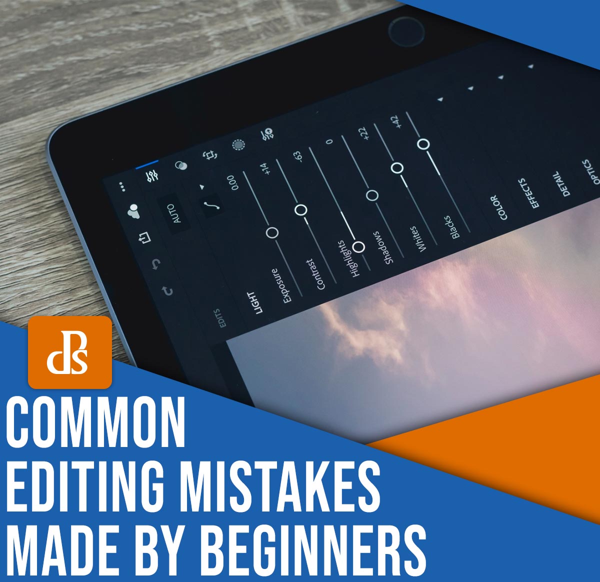 Common editing mistakes made by beginners